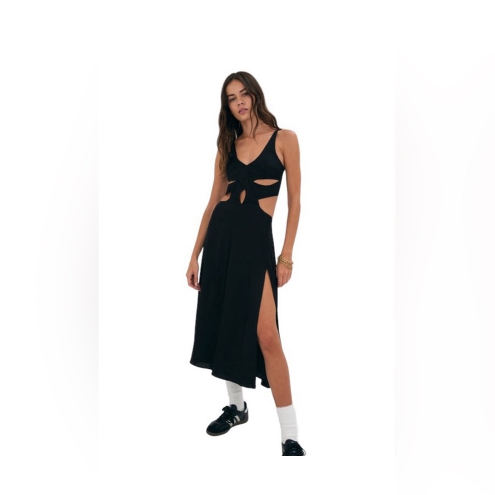For Love & Lemons Yori Midi Dress NWT